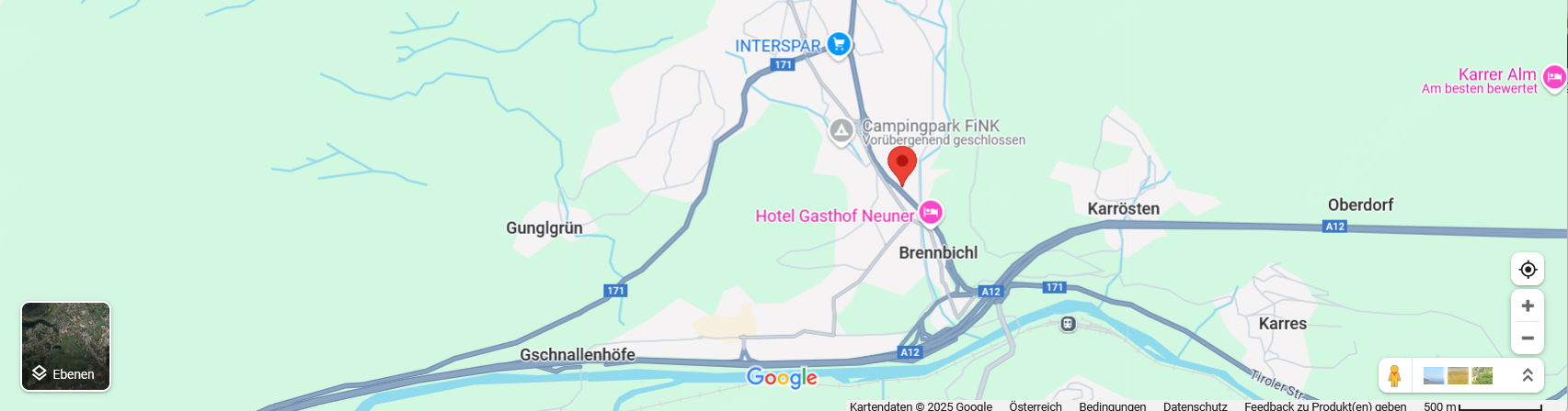 Unser Standort in Google Maps